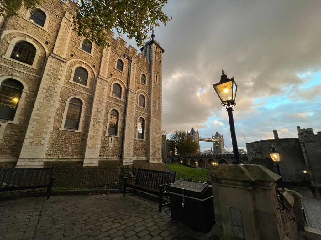 Tower Bridge, Street Light, and The Tower of London